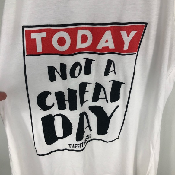 Work out tank Today not a cheat day tank B30 - Picture 2 of 6